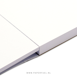 Kaartenblok wit Draw the day away