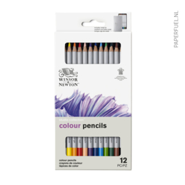 Set 12 kleurpotloden studio collection Winsor & Newton