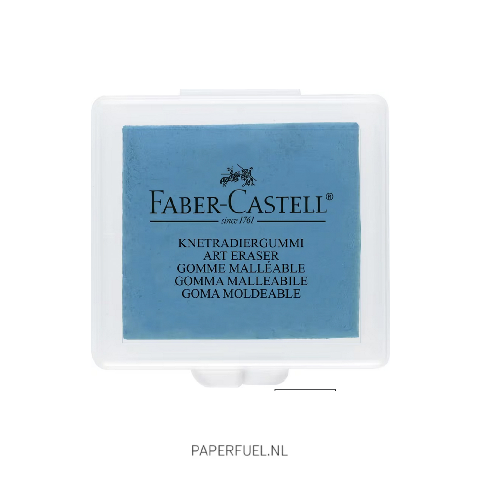Kneedgum Faber Castell lichtblauw