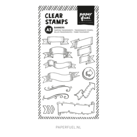 Clear stamps A5 Banners