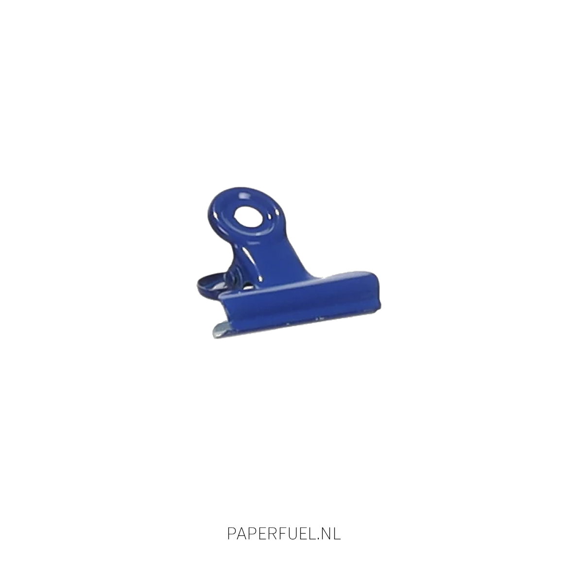 Office clip 3 cm mat blauw
