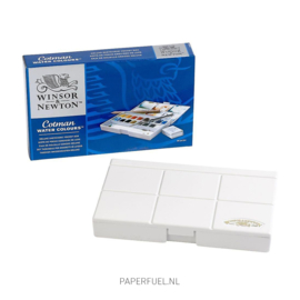 Cotman deluxe sketchers pocketbox set aquarel 16 kleuren