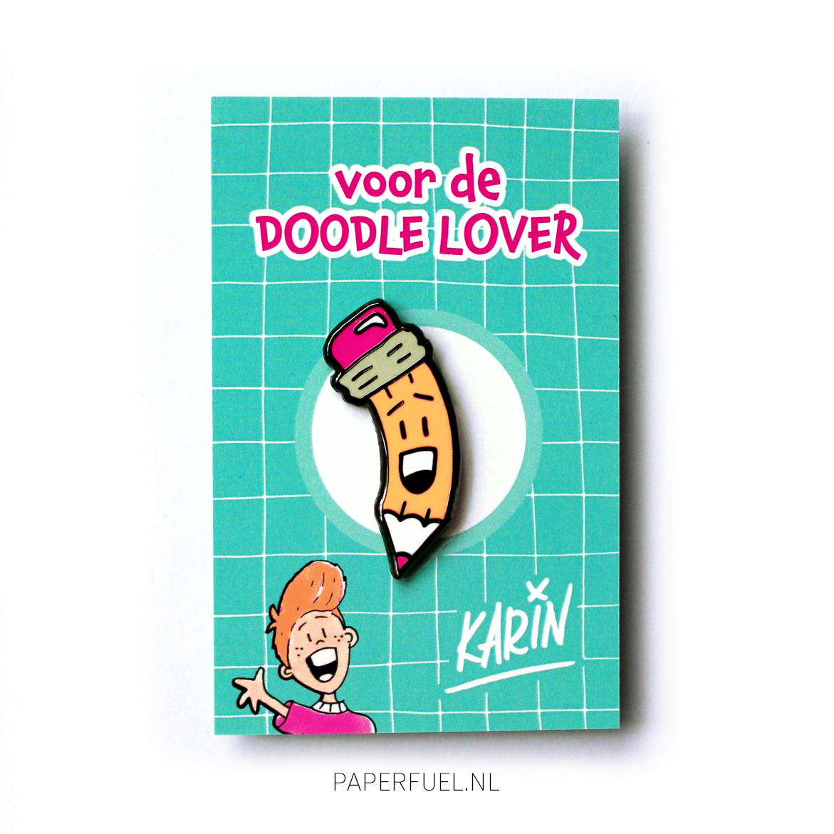 Pin Heppie pencil