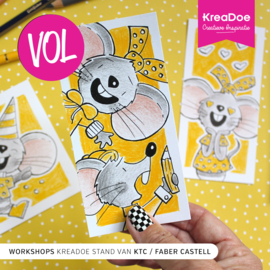 Workshop the creative lovers // KreaDoe 24 , 25 oktober 11.30 en 15.30 uur