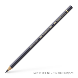 Kleurpotlood Polychromos Faber Castell • 235 koudgrijs VI