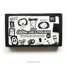Cartoon girls toolbox XL