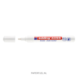 Krijtmarker Edding wit 2-3 mm