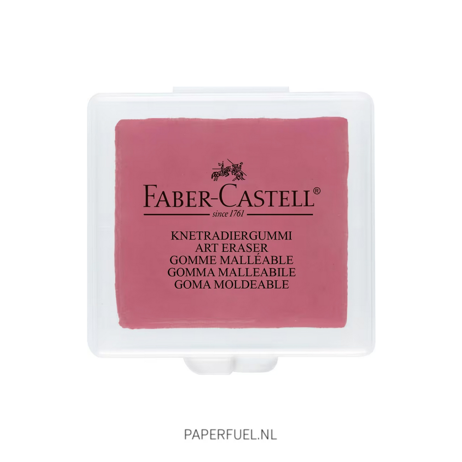 Kneedgum Faber Castell rood