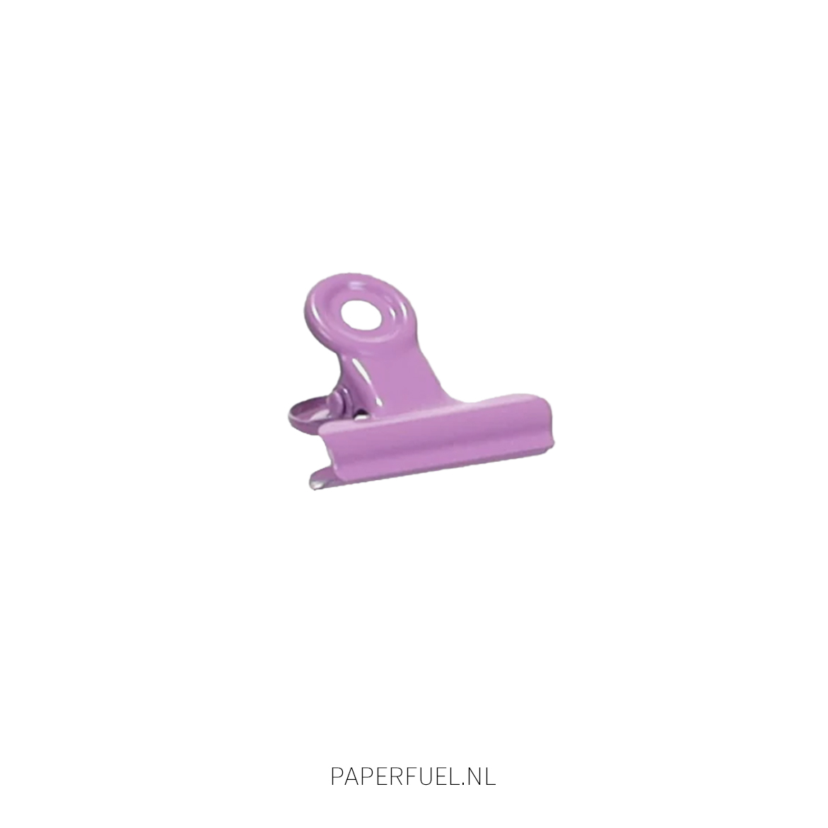 Office clip 3 cm mat lila