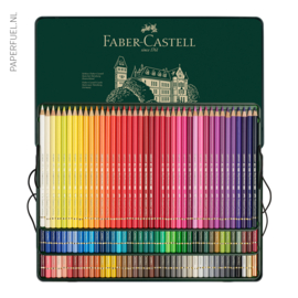 Kleurpotloden Faber Castell Polychromos set 120 in blik