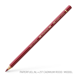Kleurpotlood Polychromos Faber Castell • 217 cadmium rood middel