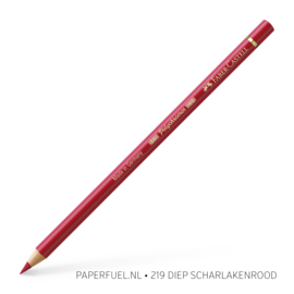 Kleurpotlood Polychromos Faber Castell • 219 diep scharlakenrood