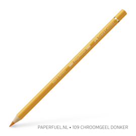 Kleurpotlood Polychromos Faber Castell •  109 chroomgeel donker