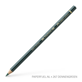 Kleurpotlood Polychromos Faber Castell • 267 dennengroen