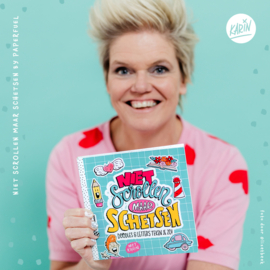 Boek Niet scrollen maar schetsen // Doodles & letters teken je zo!