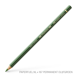 Kleurpotlood Polychromos Faber Castell • 167 permanent olijfgroen