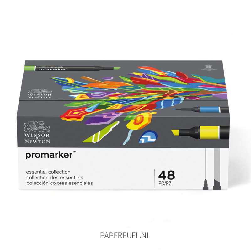 Promarker set 48 alcoholmarker essential collection