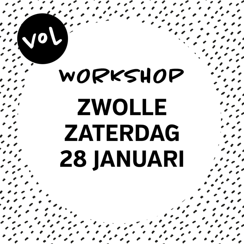 Workshop diertjes tekenen // Zwolle // zaterdag 28 januari
