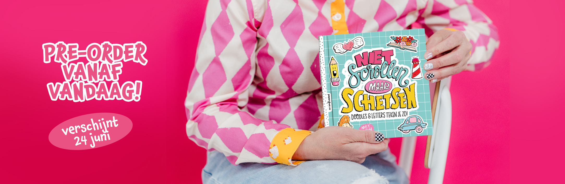 Boek niet scrollen maar schetsen