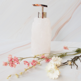 Gemstone Soap Dispenser - Rose Quartz