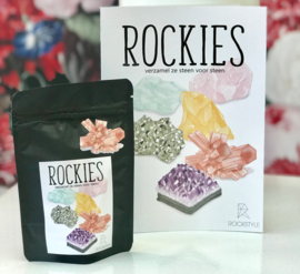 Rockie Aragoniet met sticker