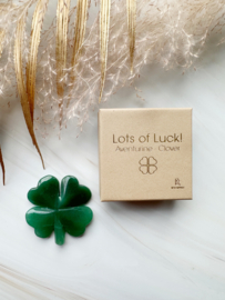 Lots of Luck - aventurijn klavertje 4