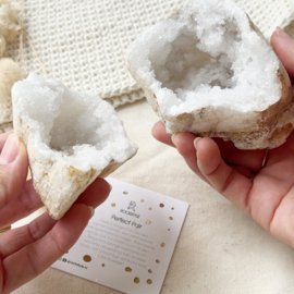 Perfect Pair - Bergkristal Geodes