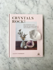 Voordeelset: Boek  "Crystals Rock!"+ Bergkristal