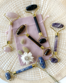 Amethyst facial roller