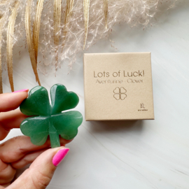 Lots of Luck - aventurijn klavertje 4