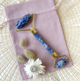 Sodalite facial roller