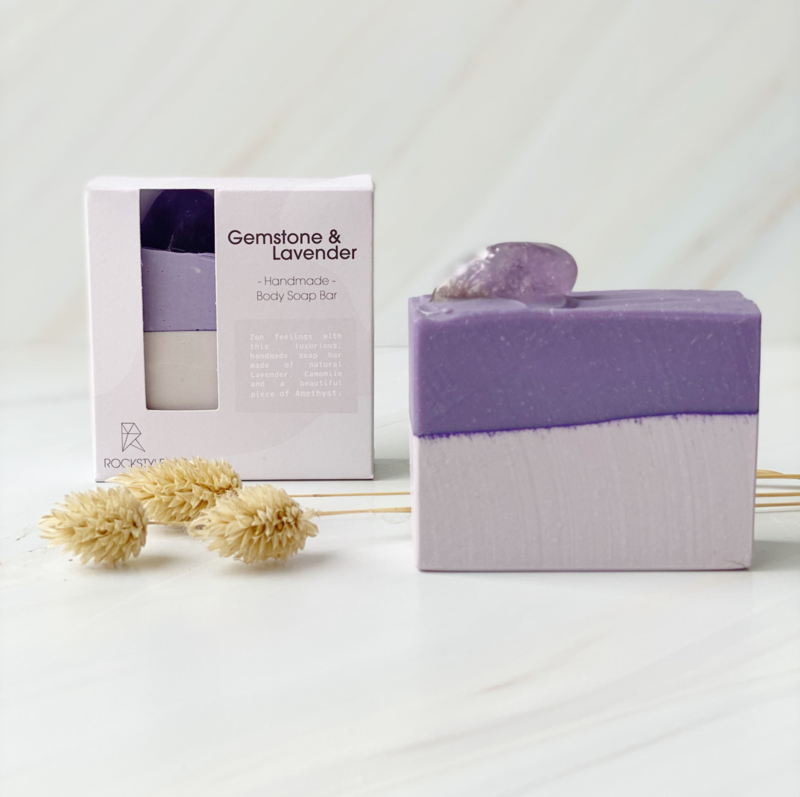 Amethyst  - Lavender - Soap Bar 'Relax&Zen'