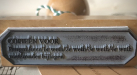 Brocante stempel Copieën Voor