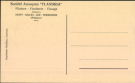 Ansichtkaart Bureel Société Anonyme "Flandria" ca 1925
