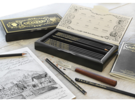 Historische jubileumeditie Faber-Castell Polygrades Lothar von Faber, 12 grafietpotloden