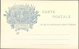 Vintage ansichtkaart van de auteurs Jean en Jacques Richepin, ca 1900