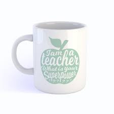 Beker "I'm a teacher, what's your superpower?" mint
