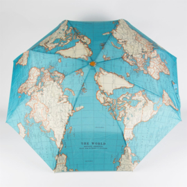 Paraplu Vintage Map, opvouwbaar