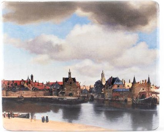 Muismat Vermeer Gezicht op Delft (1660-1661)
