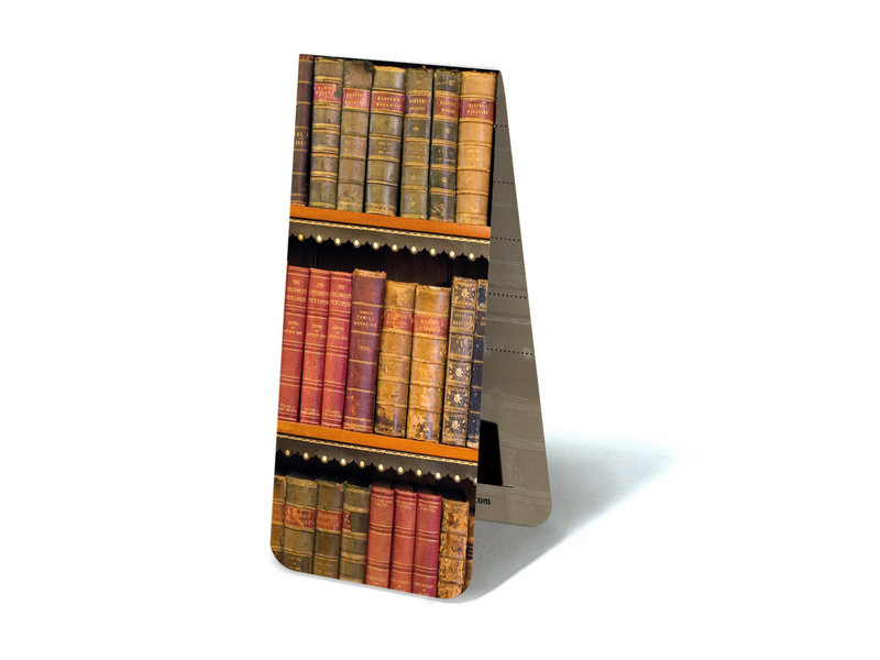 Magnetische boekenlegger Oude boeken op een plank