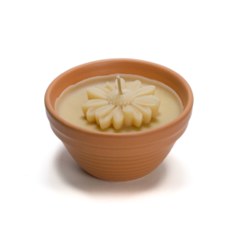Flower bowl apricot