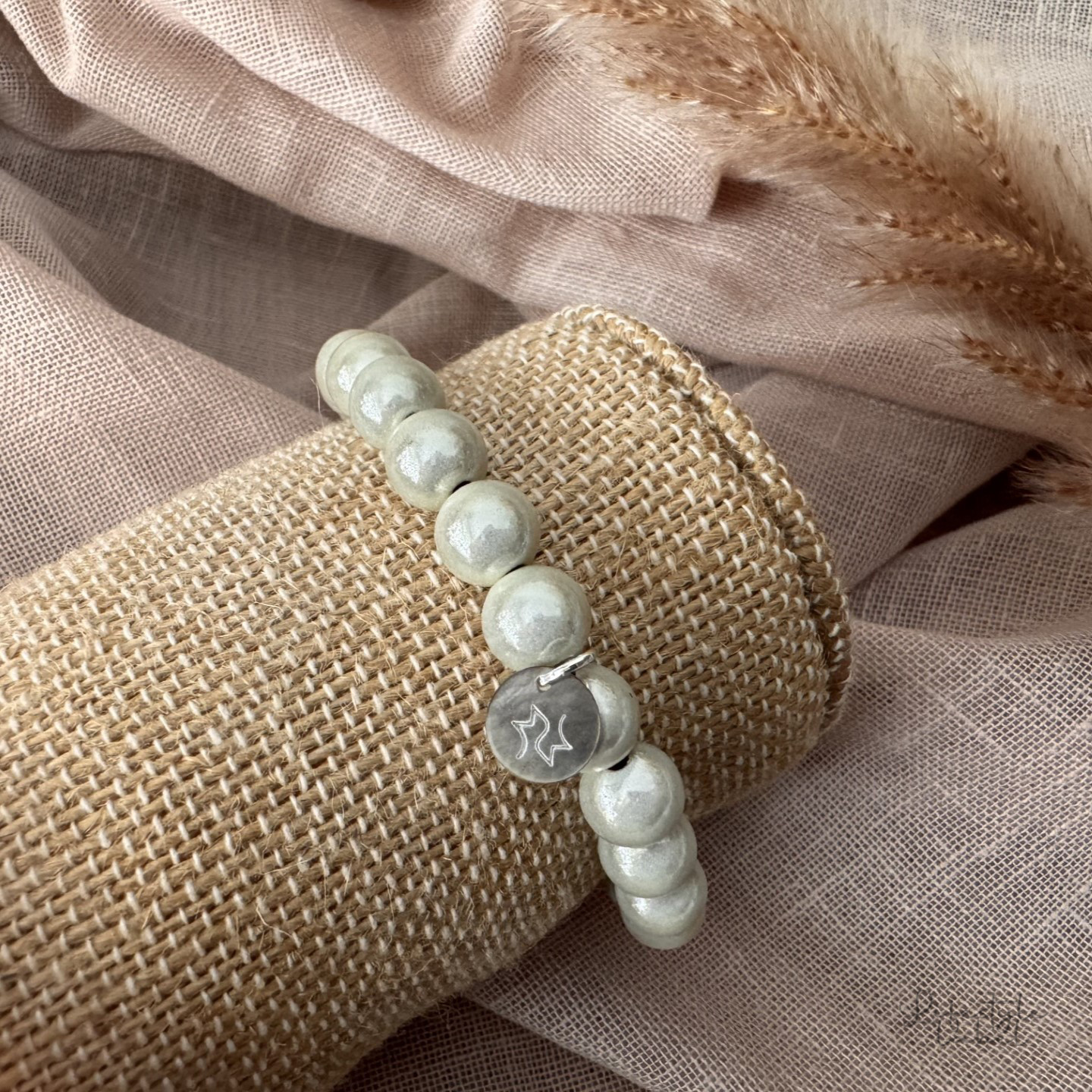 Dames kralenarmband rice
