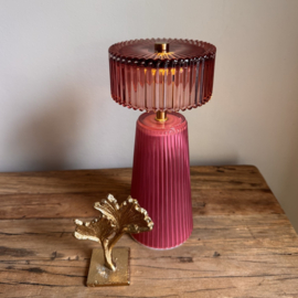 Led lampje Nola burgundy