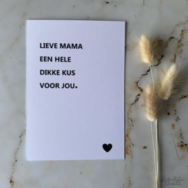 Lieve mama