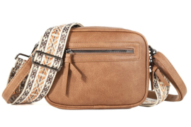 Schoudertas Padola camel
