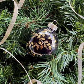 Kerstbal handmade middel nr 44