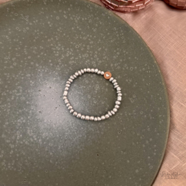 Meiden armbandje zilver