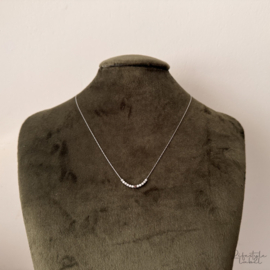 Ketting zilver bubbel