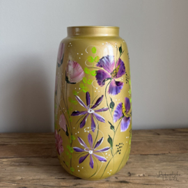 Handbeschilderde vaas Olivia