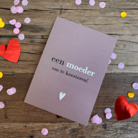 Een moeder